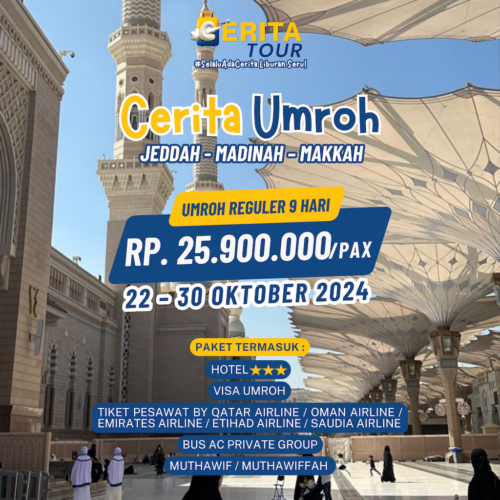 Cerita Umroh 22 – 30 Oktober 2024